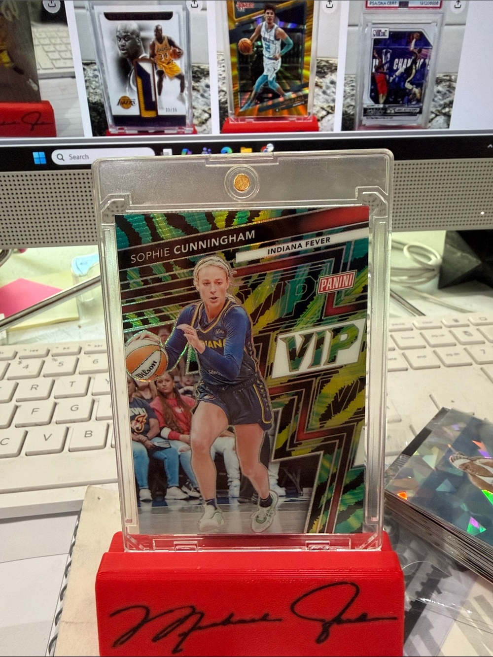 Sophie Cunningham -2025 Panini National Convention VIP Gold Pack Baja Tiger SSP